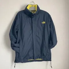 THE NORTH FACE ナイロンジャケット ネイビー/イエロー