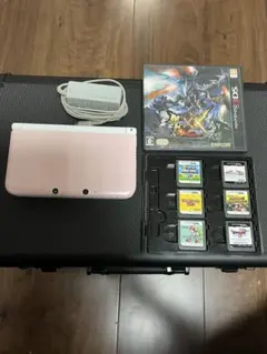 ニンテンドー3DS LL ピンク 本体とソフト8本付き