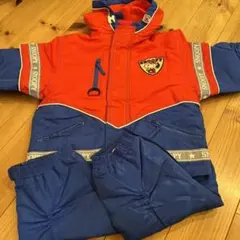 激レア スヌーピー 100 キッズ スノー スキーウェア 上下 男の子 女の子