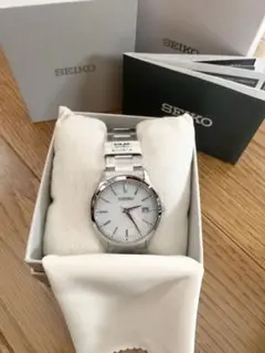 【新品未使用】SEIKO No.03 ステンレススチール 時計