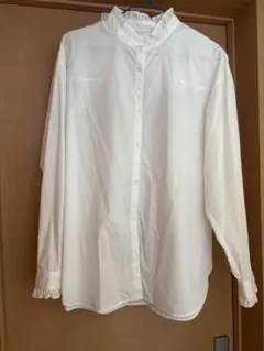 GU フリルブラウス L