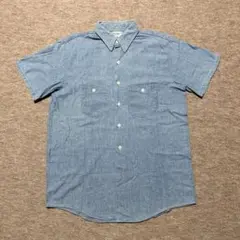 OshKosh B'GOSH ワークシャツ シャンブレー 半袖 USA製 70sのサムネイル