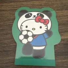 ほぼ新品♡サンリオ ハローキティ パンダスポーツダイカットメモ②