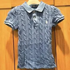 Ralph Lauren ケーブルニットポロシャツ