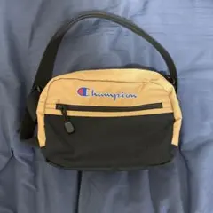 Champion ショルダーバッグ ベージュ/黒