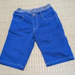 青 ハーフパンツ