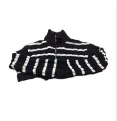 Rさん専用ZARA Cropped Striped Cardigan