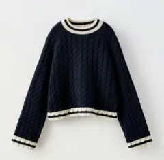 新品 ZARA KIDS ケーブルニットセーター 152ザラキッズ