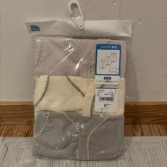 ノースリーブ前開きロンパース