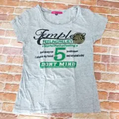 ozoc オゾック 半袖Tシャツ グレー サイズ38 Mサイズ相当 平成ギャルのサムネイル
