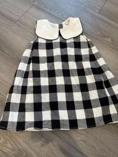 チェック柄ワンピース 90サイズ