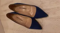 【お値下げ】マノロブラニク　スウェードパンプス