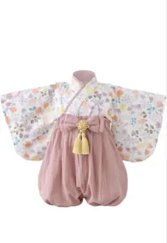 regalo ベビー 袴 2ピース 70cm ロンパース