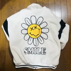 【SMILEY FACE/スマイリーフェイス】フラワースマイル ファーブルゾン