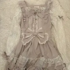 LIZLISA ティアラリボンティアードワンピース