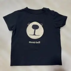 モンベル Tシャツ　90サイズ　ブラック　くま