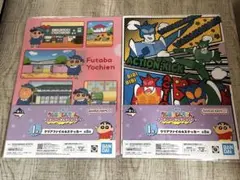 一番くじ クレヨンしんちゃん I賞 クリアファイル&ステッカー 2点