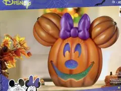 ミニーマウス かぼちゃ型ランプ