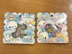 【正規品】おはじきシールフレーク　あわわちゃん　TWINS 2つセット　ツインズ