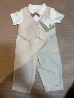 新品未使用　H&M フォーマルウェア ベスト付き ボディスーツ