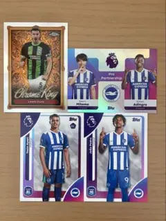 Topps EPL Soccer ブライトン カード 三笘薫 他