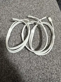 ホワイト タイプCケーブル 3本セット