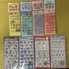 ボンボンドロップ　タイルシール　ぷっくりシール セット