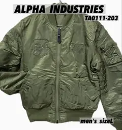 ALPHA INDUSTRIES MA-1 フライトジャケット L