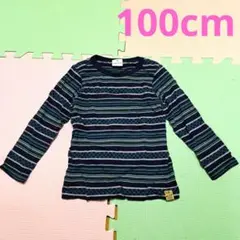 SLAP SLIP ストライプ 長袖カットソー 100cm　こども服　秋