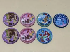 Disney Characters 刺繍缶バッジビスケット2 （7個セット）