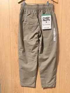 【M】新品 ジーユー ライトウェイトシェフパンツ カーキ A3-780のサムネイル