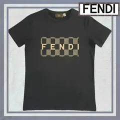 フェンディ FENDI Ꭲシャツ ロゴ ビンテージ ズッカ柄のサムネイル