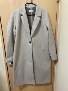 INDITEX ベージュ ロングコート