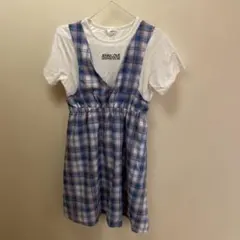 JENNI LOVE チェック柄ワンピース