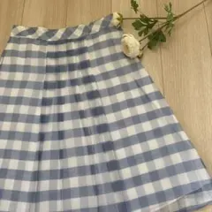 Brooks Brothers 爽やかギンガムチェック ✳︎フレアスカートのサムネイル