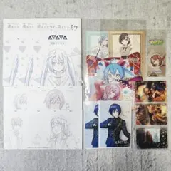 プロセカグッズまとめ　映画　特典　ミニ台本　ポストカード　ブロマイド　ウエハース