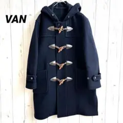 VAN ダッフルコート ウール ネイビー【M】