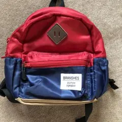 BRANSHES 赤青 小型リュック