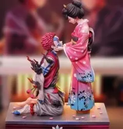鬼滅の刃　猗窩座＆恋雪　フィギュア　即発送