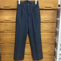 スラックスパンツ　ネイビー　サイズ38