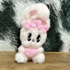 ぬいぐるみ　エスターバニー　リボン　ハート　りぼん　ピンク　韓国　人気　うさぎ