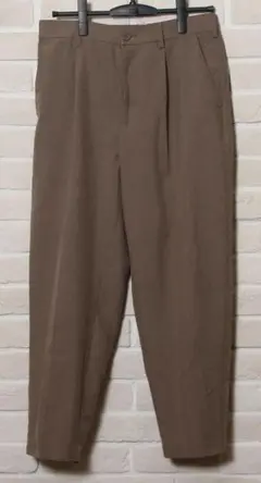 美品GU(ジーユー)メンズ イージーアンクルパンツM ベージュ