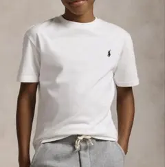 新品 Ralph Lauren コットン ジャージー クルーネック Tシャツ