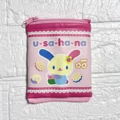 산리오 ウサハナ つながるお菓子パッケージ風ポーチ