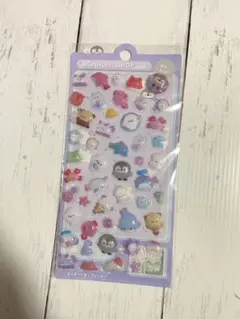 【同梱300円対象】BONBON DROP 3D動物ステッカー