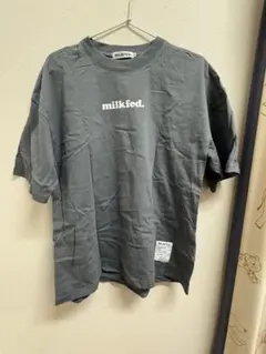 milkfed. グレー 半袖Tシャツ