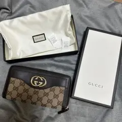 【最終値下げ】GUCCI GGキャンバス 長財布　グッチ　財布