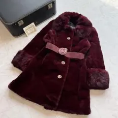 希少✨Christian Dior ヴィンテージ　ファーコート　ベルトケース付のサムネイル