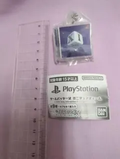プレイステーション　ゲームパッケージ　ミニチュアチャーム　フィギュア　XI サイ