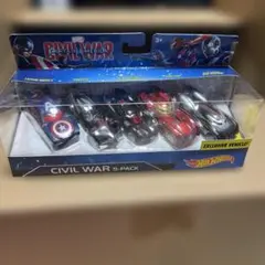 HOT WHEELS CIVIL WAR 5-PACK + 6台セット